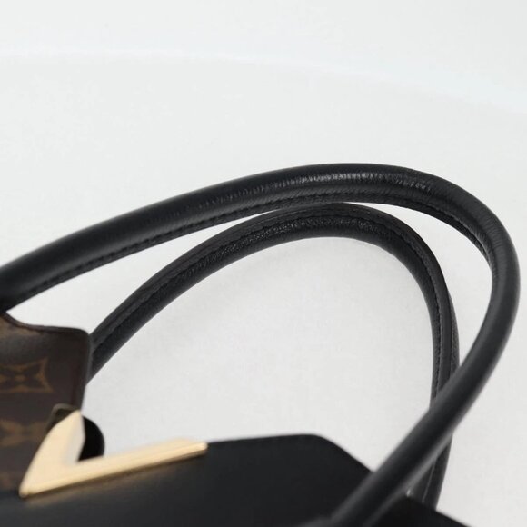 LOUIS VUITTON Monogram Kimono PM Tote Bag 2way Black M41855 LV Auth 118925M - Picture 9 of 16